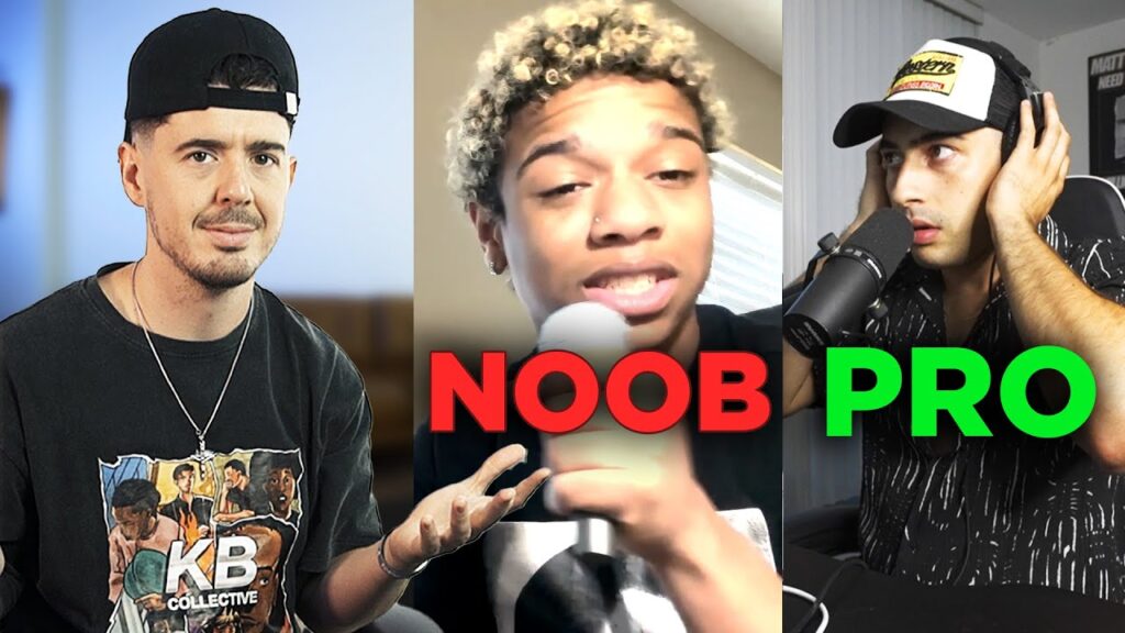 Noob Rapper vs Pro Rapper (does experience matter?) 2