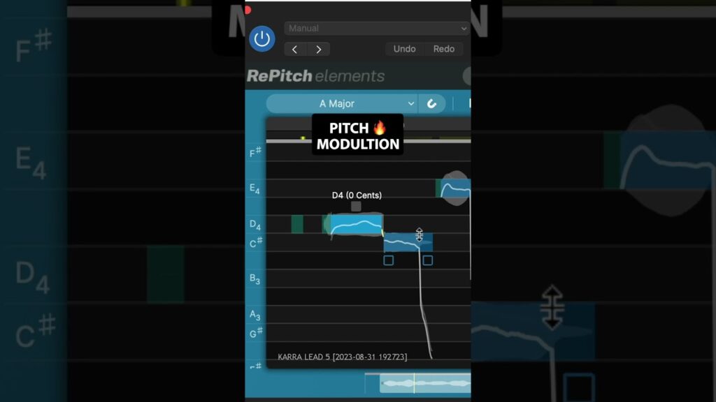 How to do Manual Pitch Correction in RePitch Elements 🔥 2