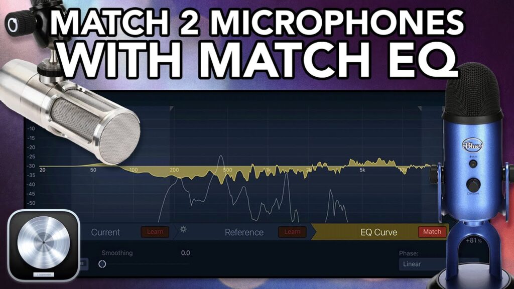 Logic Pro - Match Dialog or Voiceover with Match EQ 2