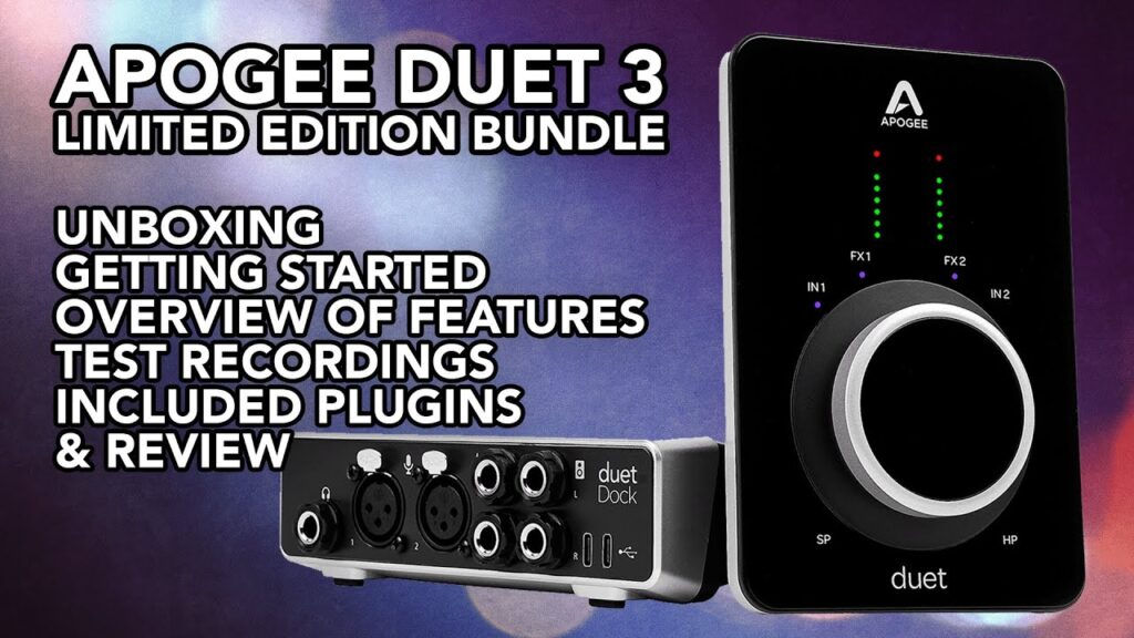 Apogee Duet 3 Limited Edition // Unboxing + Comprehensive Overview 2