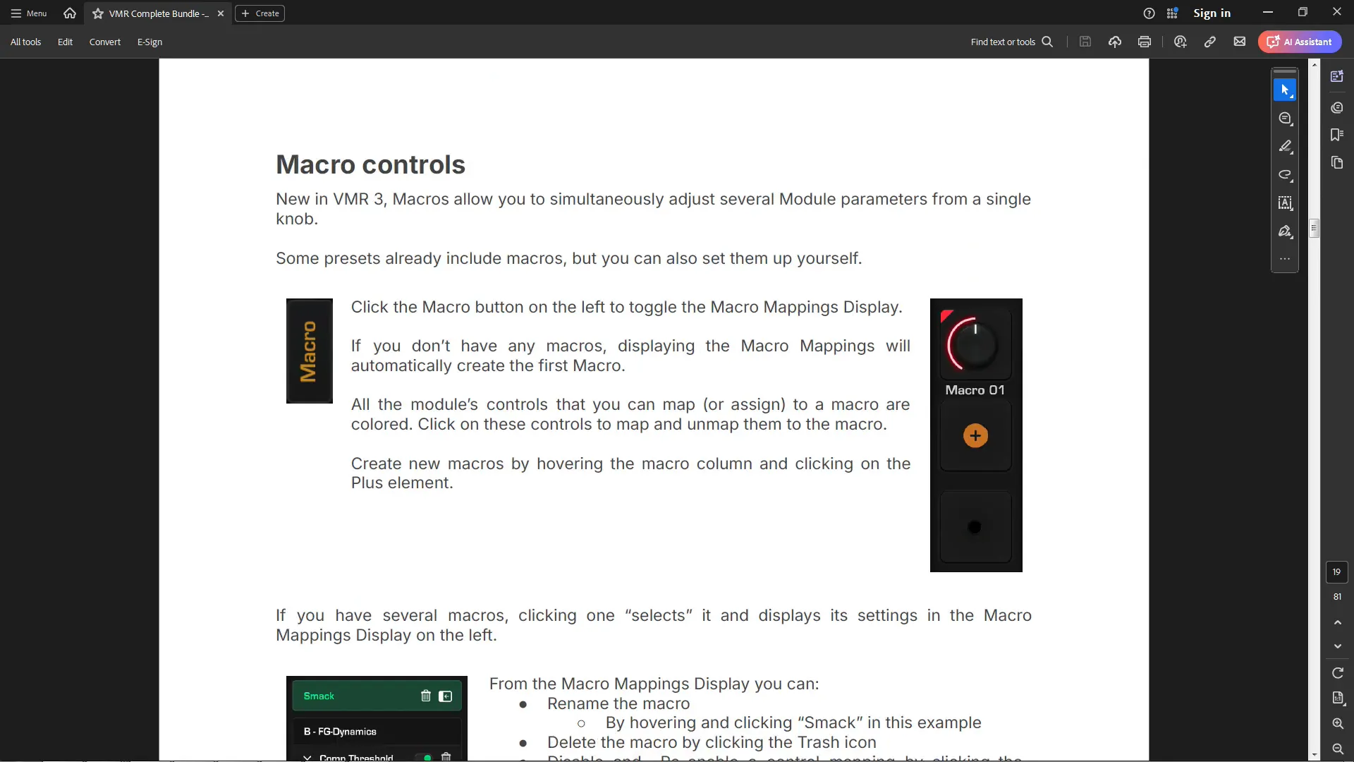 Macro controls feature in Slate Digital VMR 3.0 Plugin