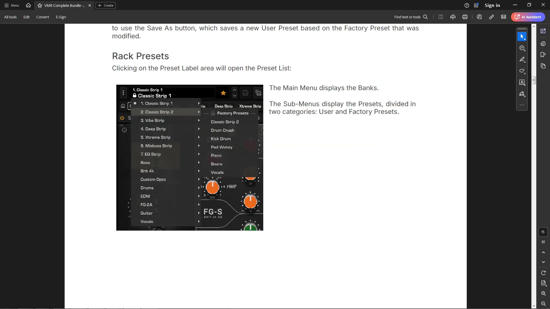 Creating custom presets in Slate Digital VMR 3.0 Plugin