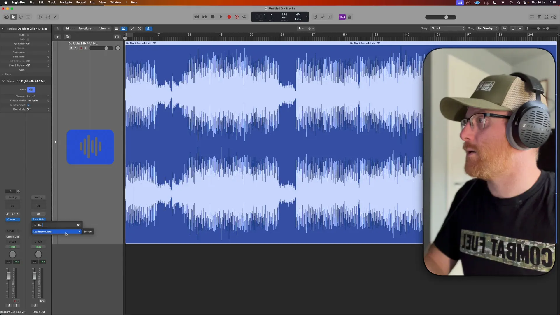 Adding Tonal Balance and loudness meter in the DAW