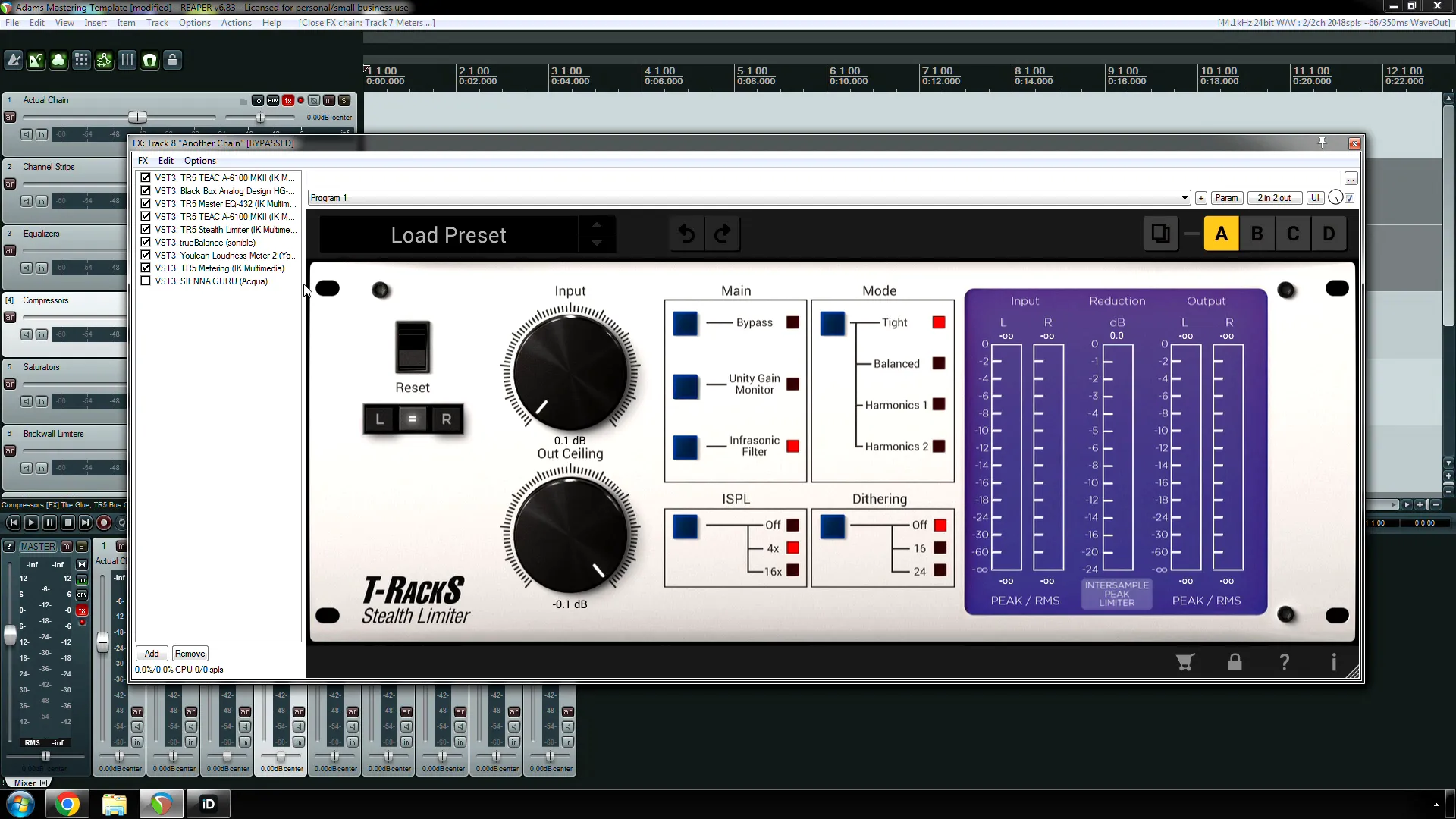 Clippers in mastering