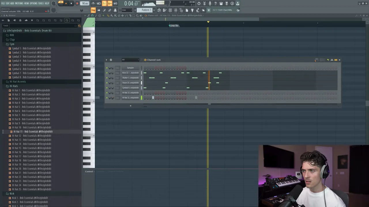 Selecting simple, warm chord voicings in Omnisphere