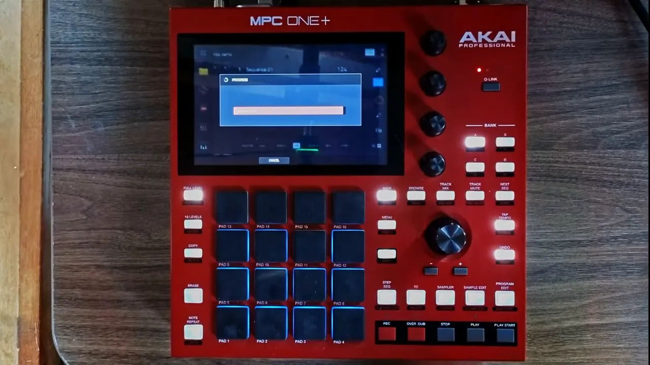 MPC One House Music: Building a House Track Idea from Scratch 9 Explode track process showing individual outputs incrementing as pads are separated